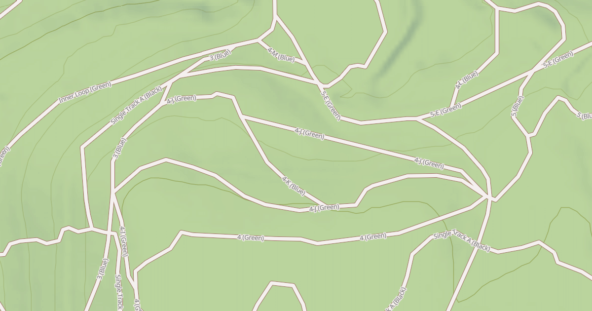 Map preview of Rock Run ATV Trails