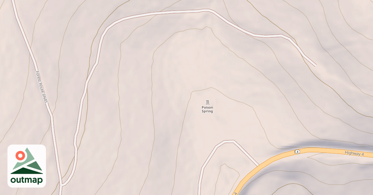 Map of USFS Motor Vehicle Use Map Roads {C400213D-7504-49AC-8149-30949F79DAB2}