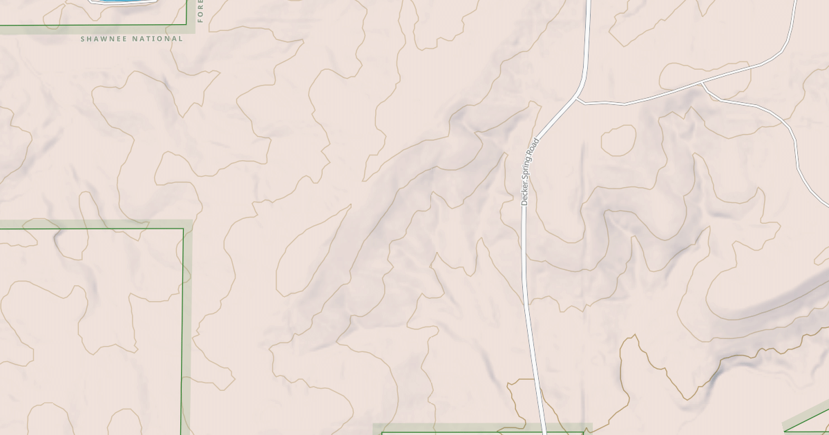 Map preview of HARRIS CREEK SPUR RD