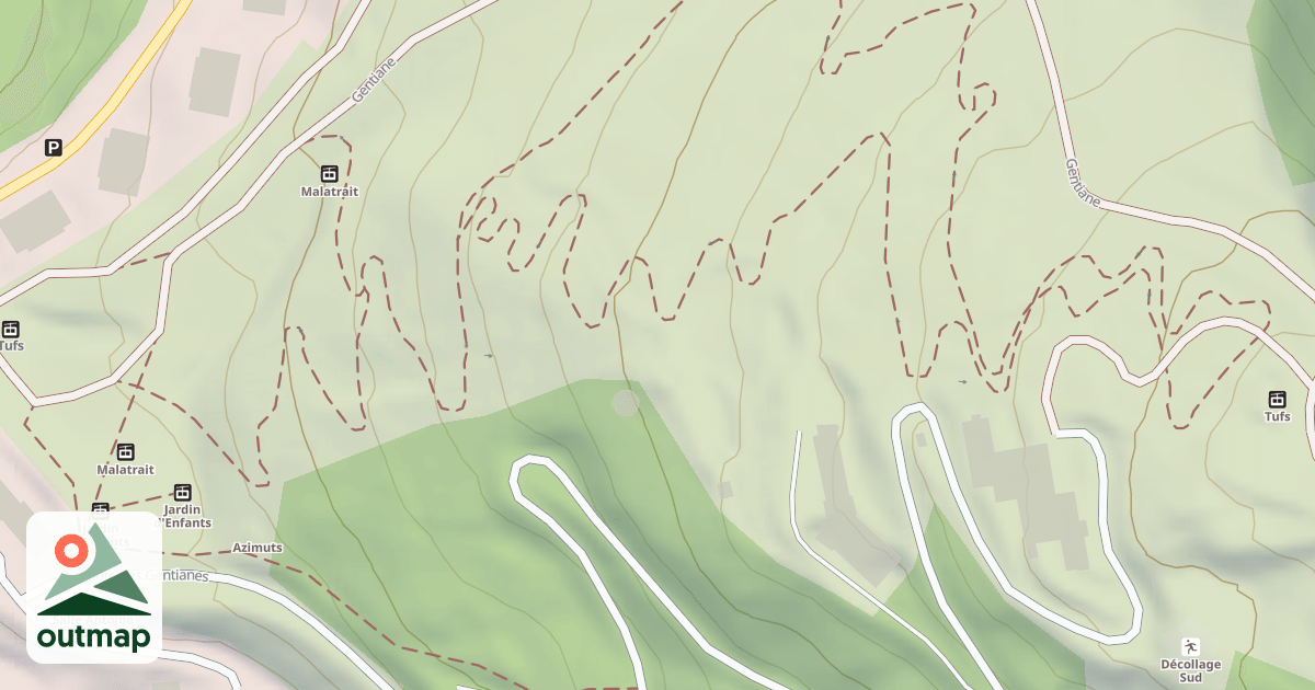 Map of Boarder Cross