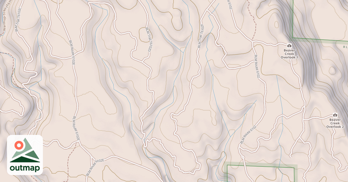 Map of BLM National GTLF Public Motorized Trails 6f461725-0bd2-4948-8dbc-a678a03ab407