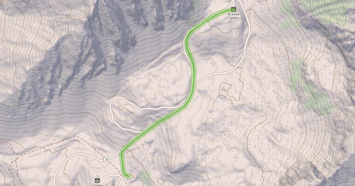 Map preview of Combe