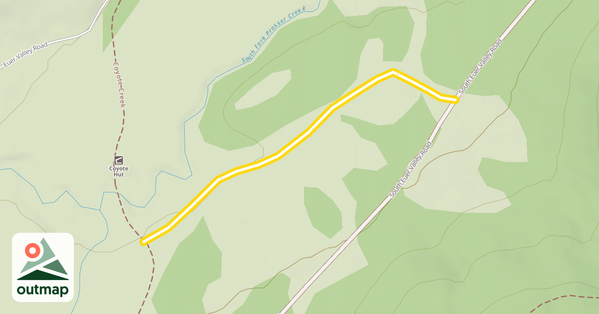Map of Hare's Run