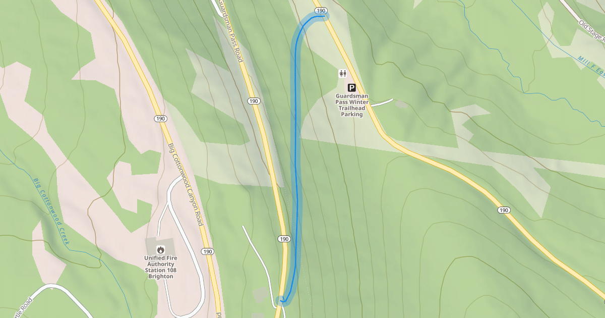 Map preview of Forest Glen Trail