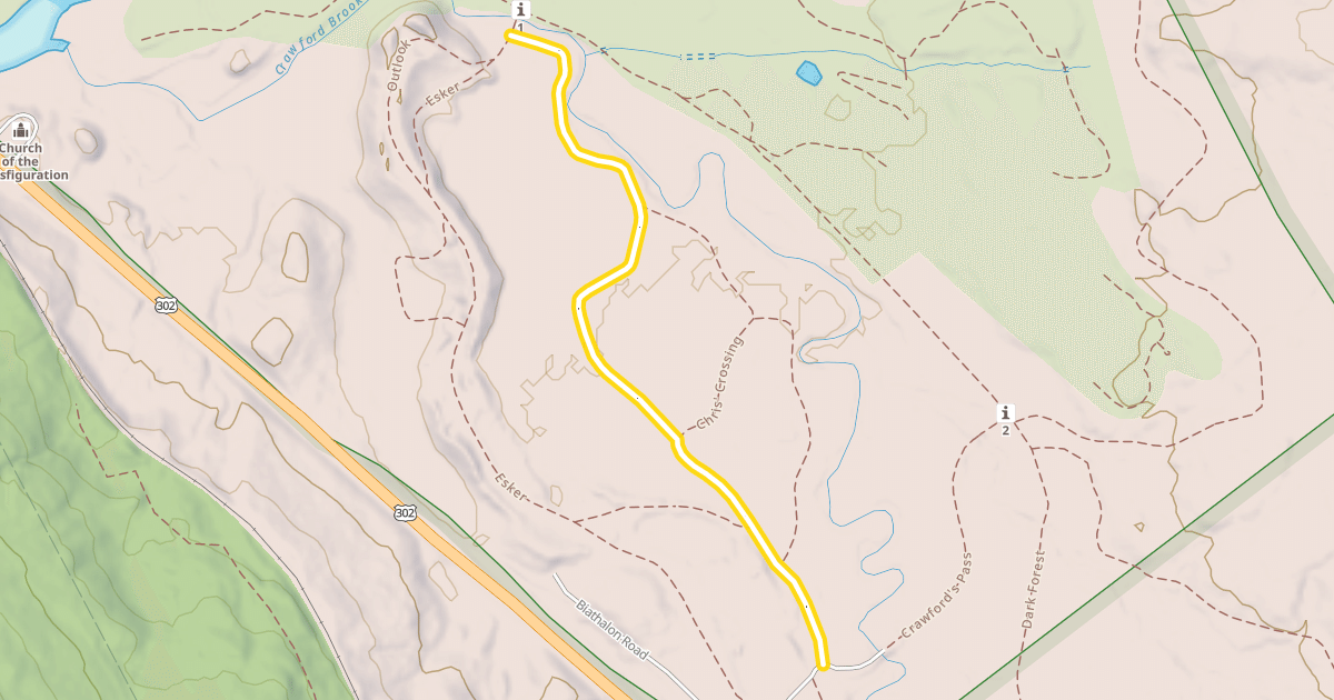 Map preview of Zealand Pass
