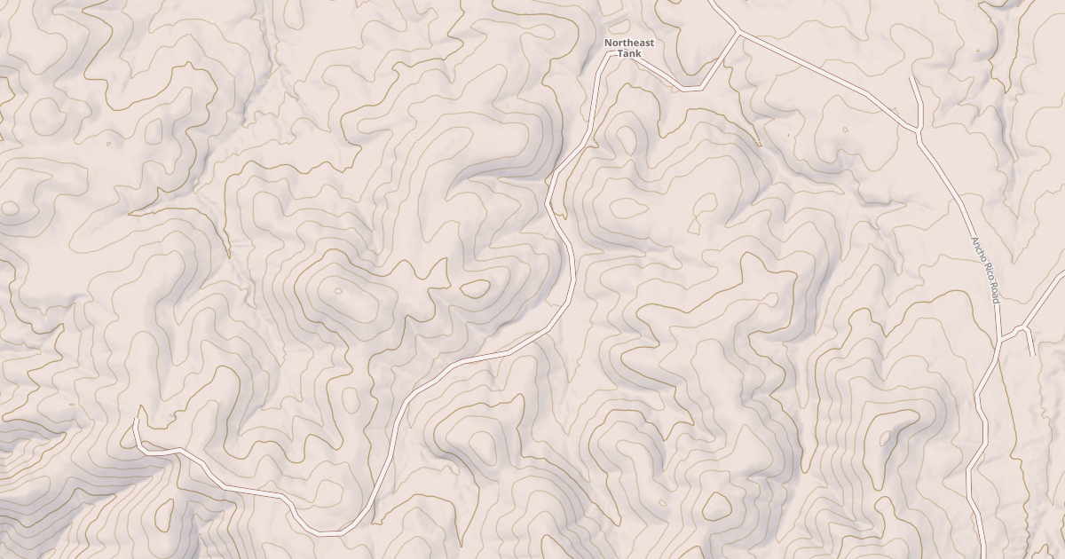 Map preview of USFS Motor Vehicle Use Map Roads {54E61925-B0E2-4EC9-805A-D132978F731B}
