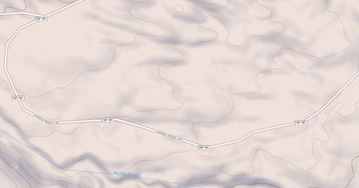 Map preview of USFS Motor Vehicle Use Map Roads {DBB03BFA-5A28-419D-A10E-FDCE193ABDC5}