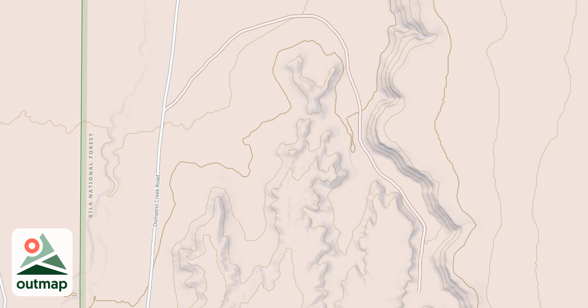 Map of 4008 S