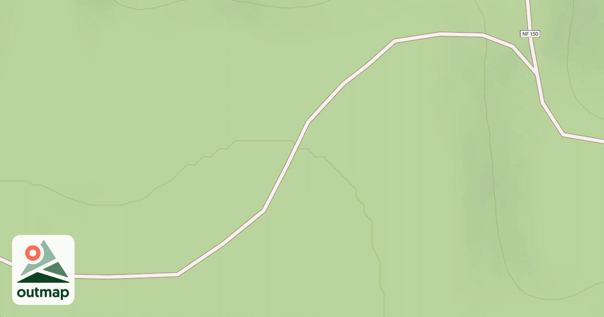 Map of USFS Motor Vehicle Use Map Roads {6FC9B815-E56A-43E7-8510-A8F16C0255F7}