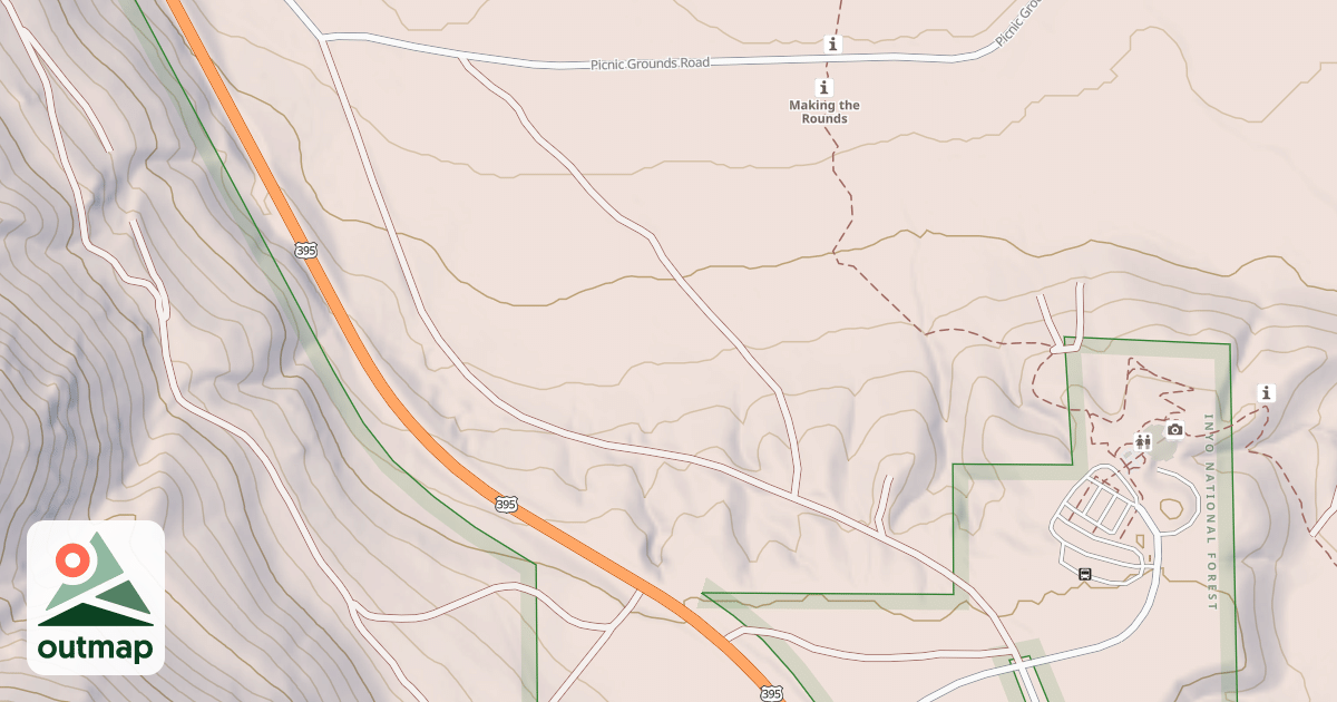 Map of AVALANCHE BYPASS