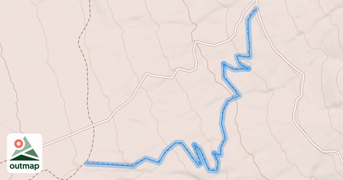 Map of Ravine Ridge Trail