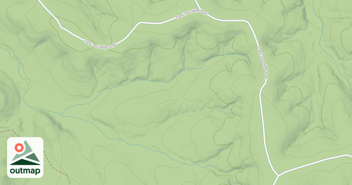 Map of FRANK PAUL RIDGE