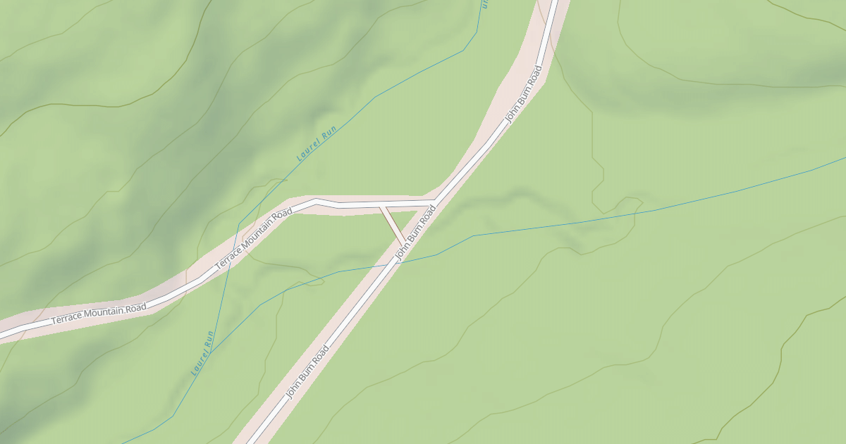 Map preview of Rothrock State Forest Trough Creek Snowmobile Trails