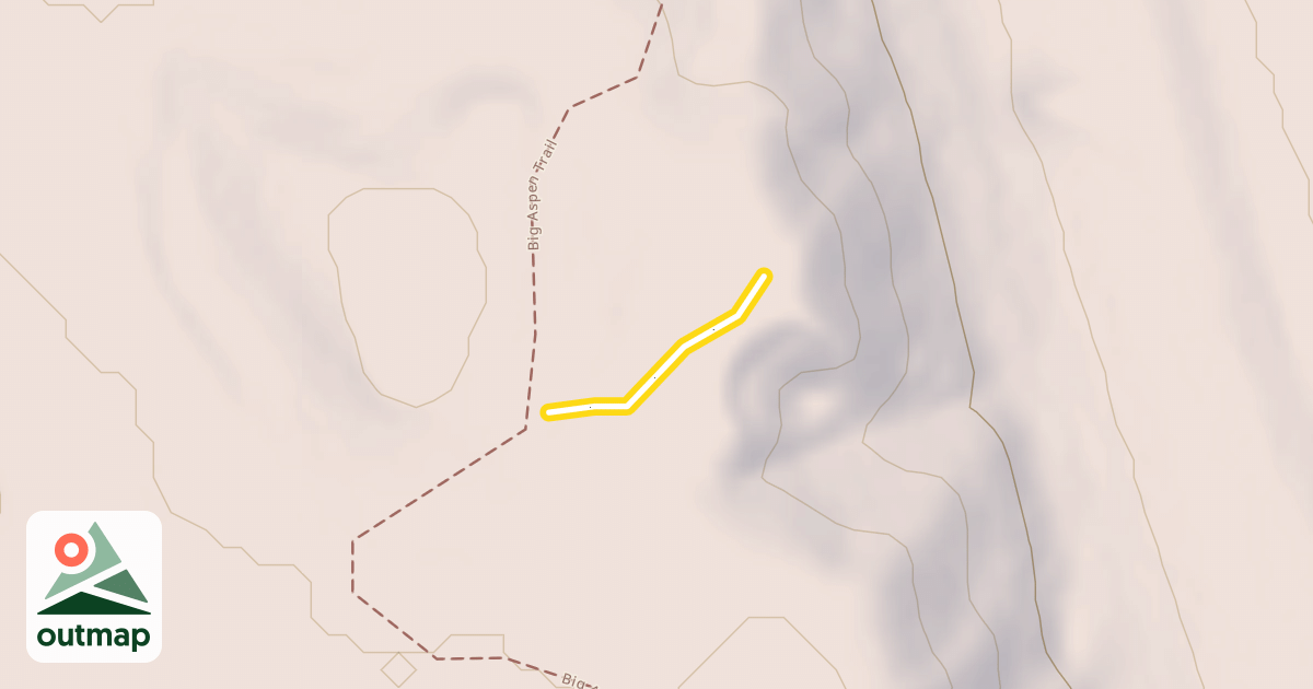 Map of Big Aspen Trail
