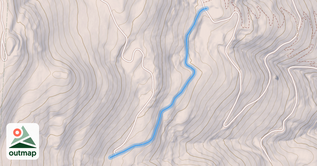 Map of Mid Mountain Way