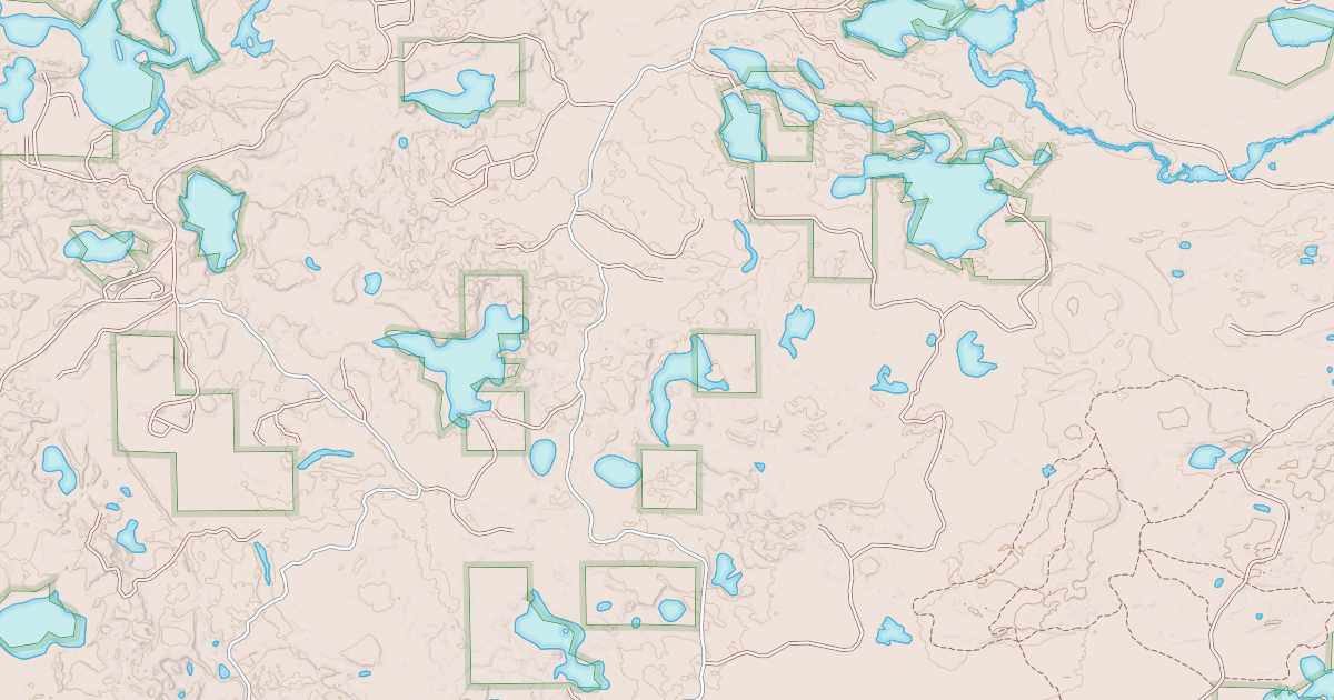 Map preview of GANDER LAKE