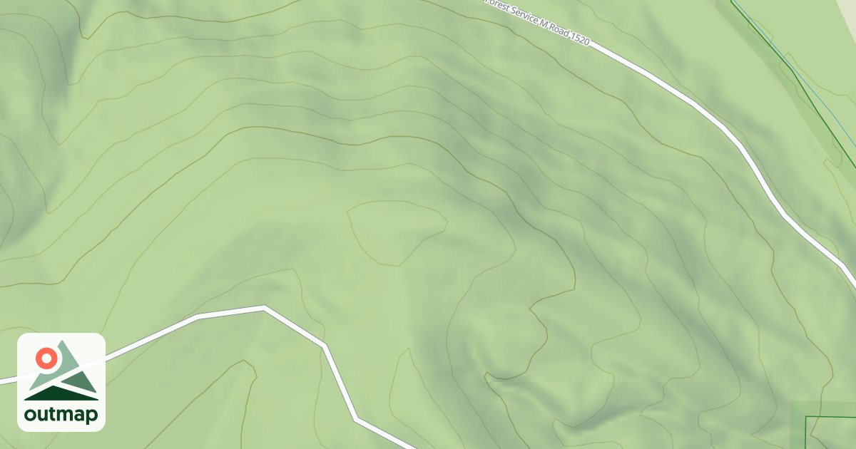Map of BLACK MTN