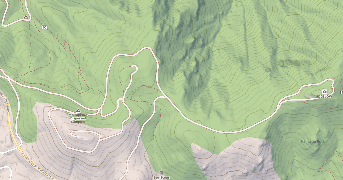 Map preview of BIGELOW