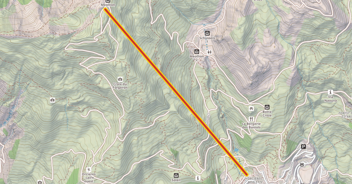 Map preview of Muande
