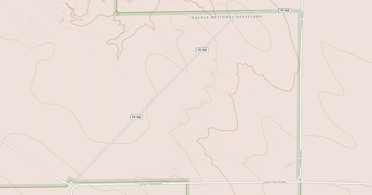 Map preview of USFS National Forest System Roads {54E2C10A-3E7E-403E-826A-1159A2E5CD15}