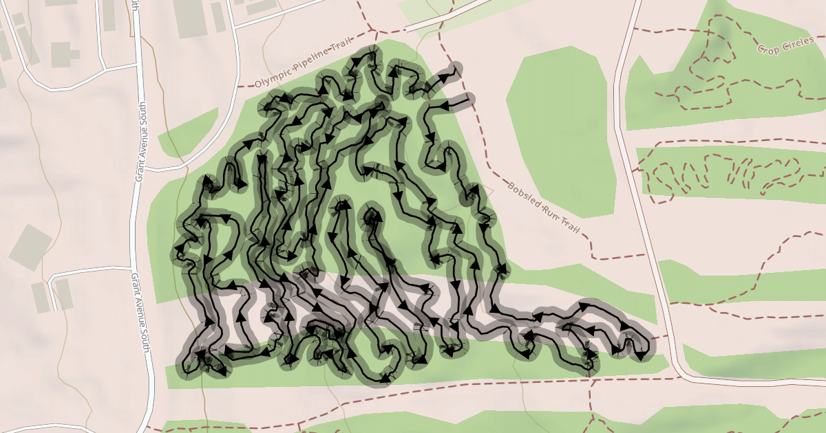 Map preview of The Tapeworm