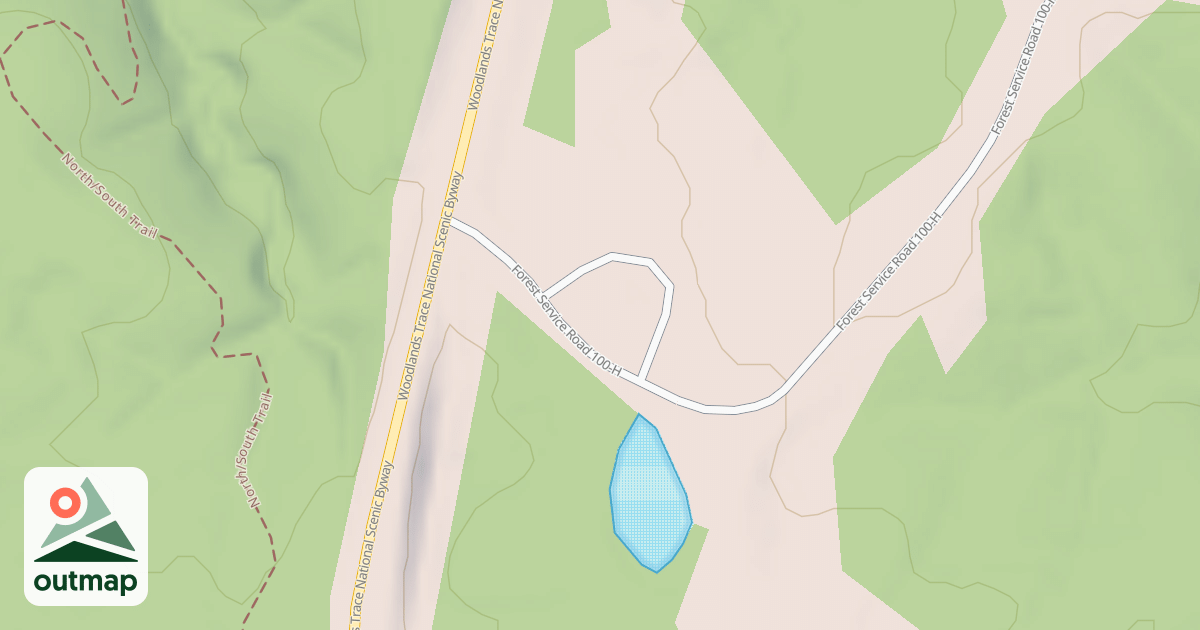 Map of EBP ROCK GARDEN LOOP