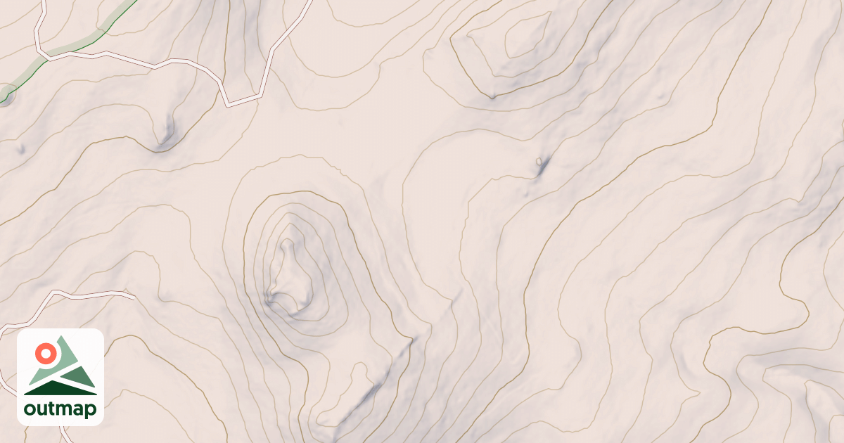 Map of TRIGGER LAKE SPUR 1