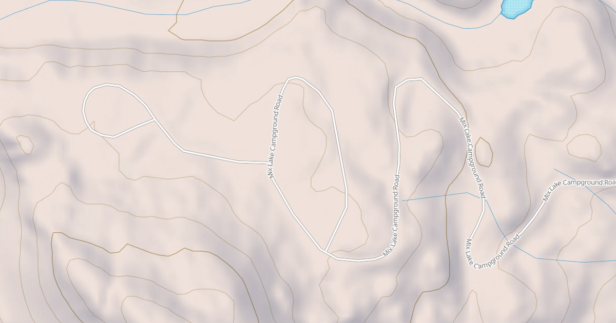 Map preview of MIX LAKE CG LOOP