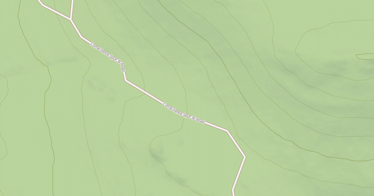Map preview of CORRAL FENCE SPUR 3F