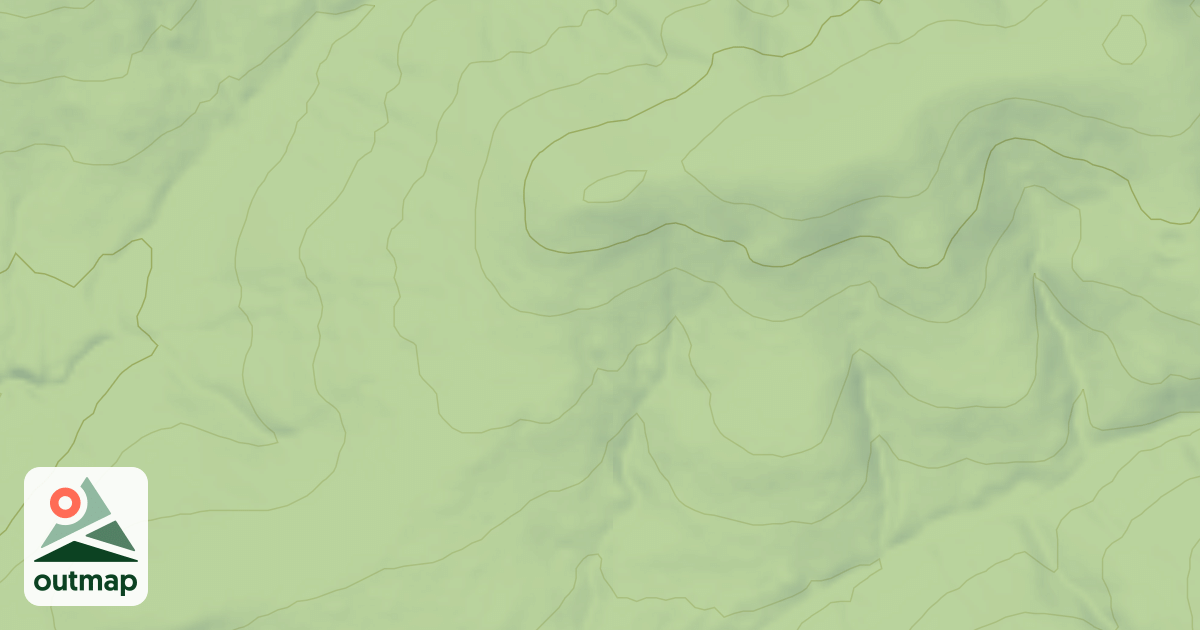 Map of NORTH SINKING RIDGE