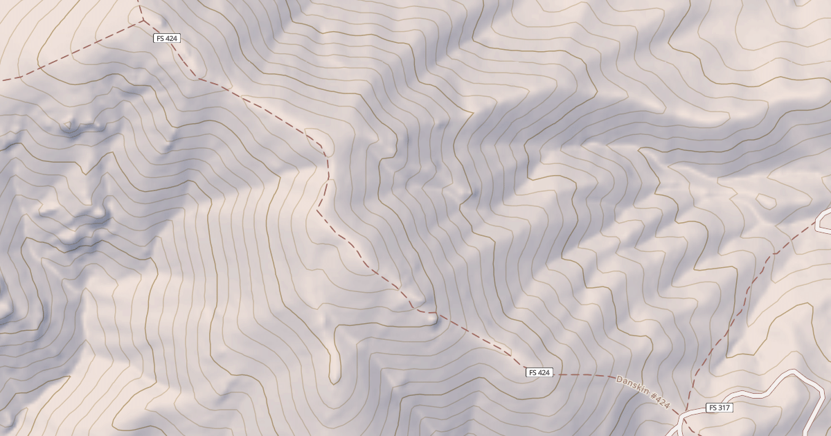 Map preview of Danskin #424