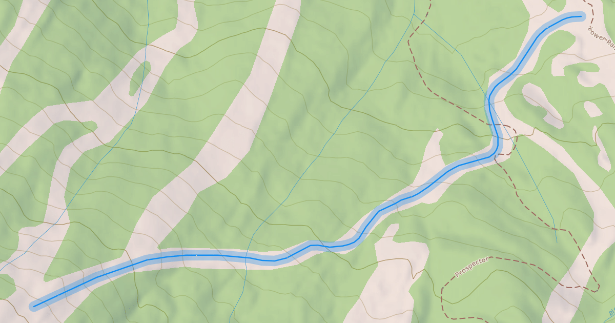 Map preview of Middle Snowcloud