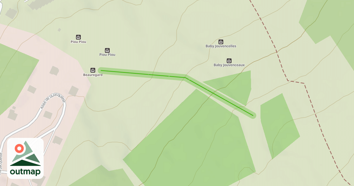 Map of Beauregard