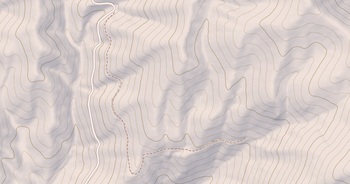 Map preview of MIDDLE MINERAL