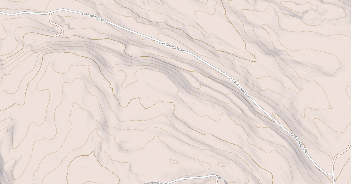 Map preview of COLD SPRINGS