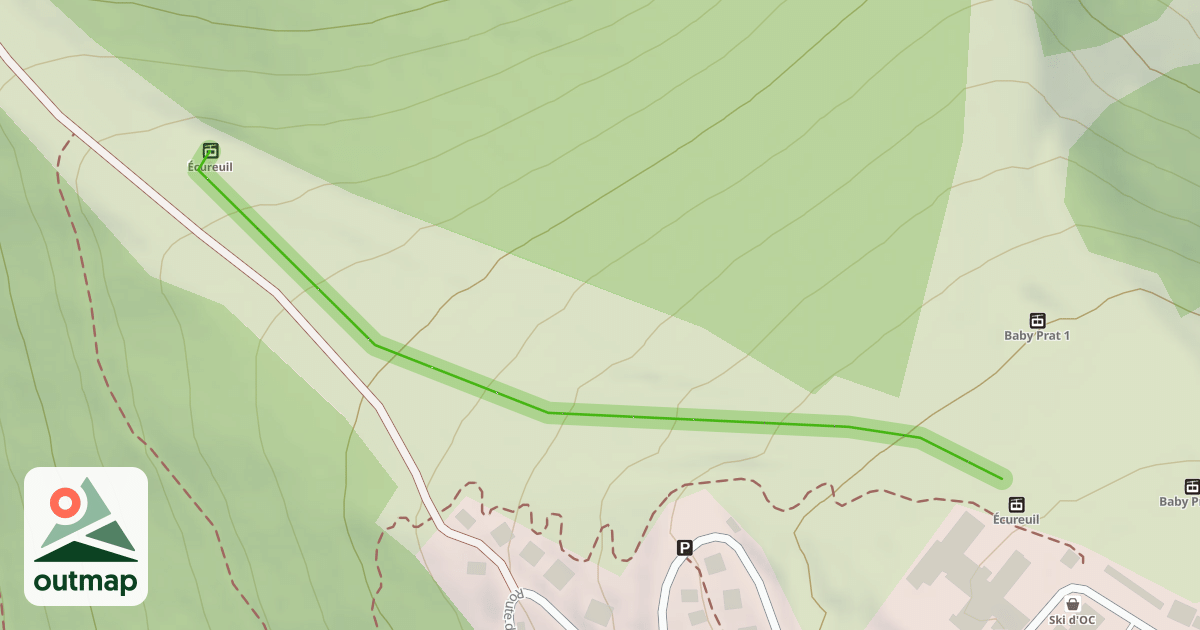 Map of Ecureuil