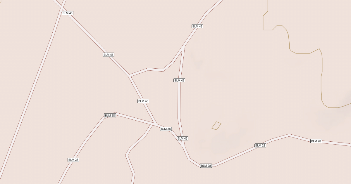 Map preview of BLM National GTLF Public Motorized Roads 132344ac-1314-4a7a-a1eb-770d0a6594e1