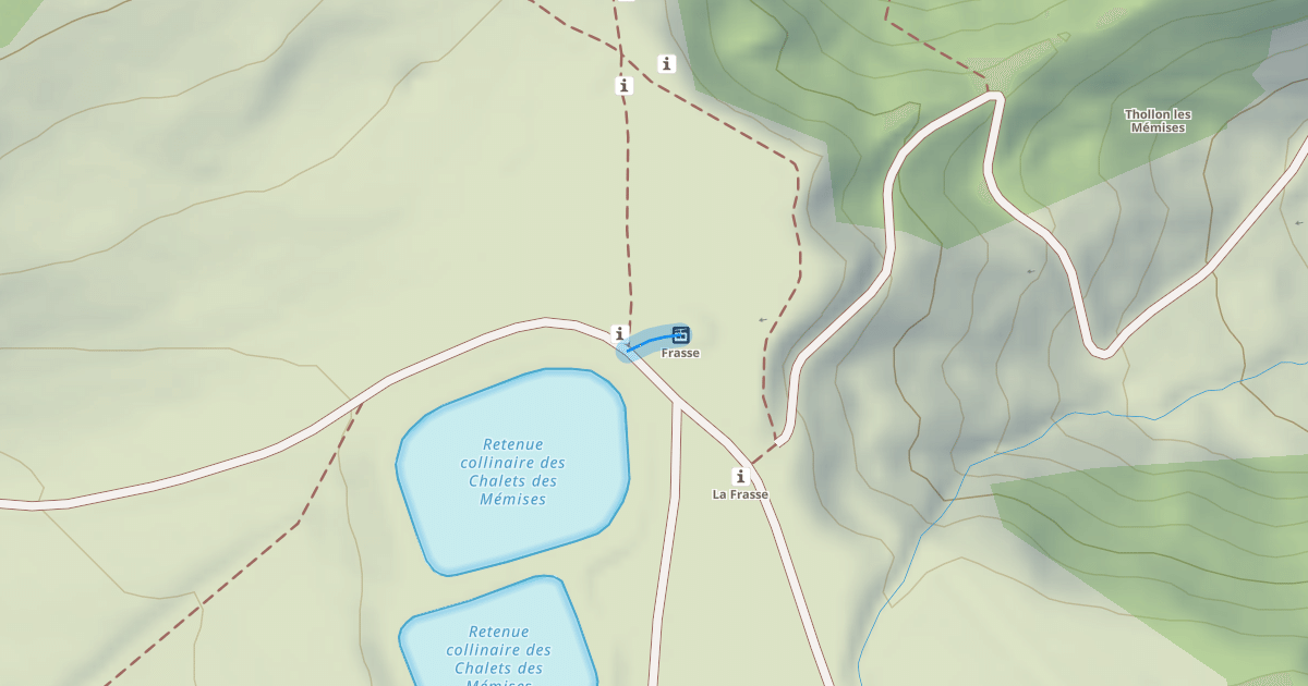 Map preview of La Frasse