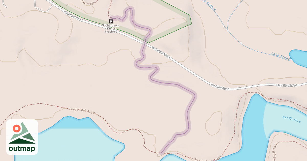 Map of Watershed Connector Trail