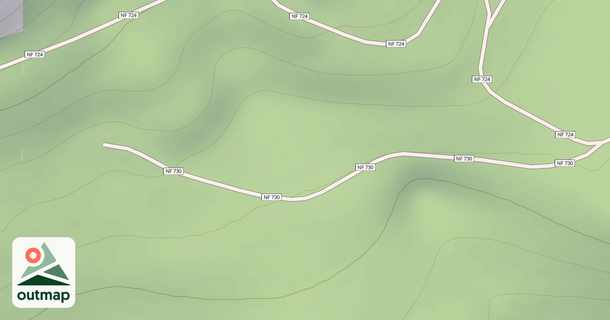 Map of BEAR WALLOWS T.S.
