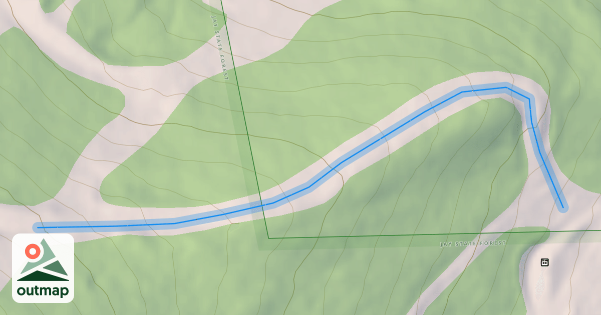 Map of Lower Goat Run