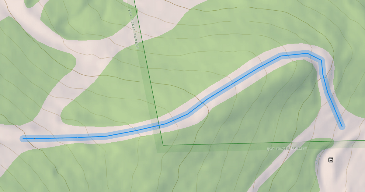 Map preview of Lower Goat Run