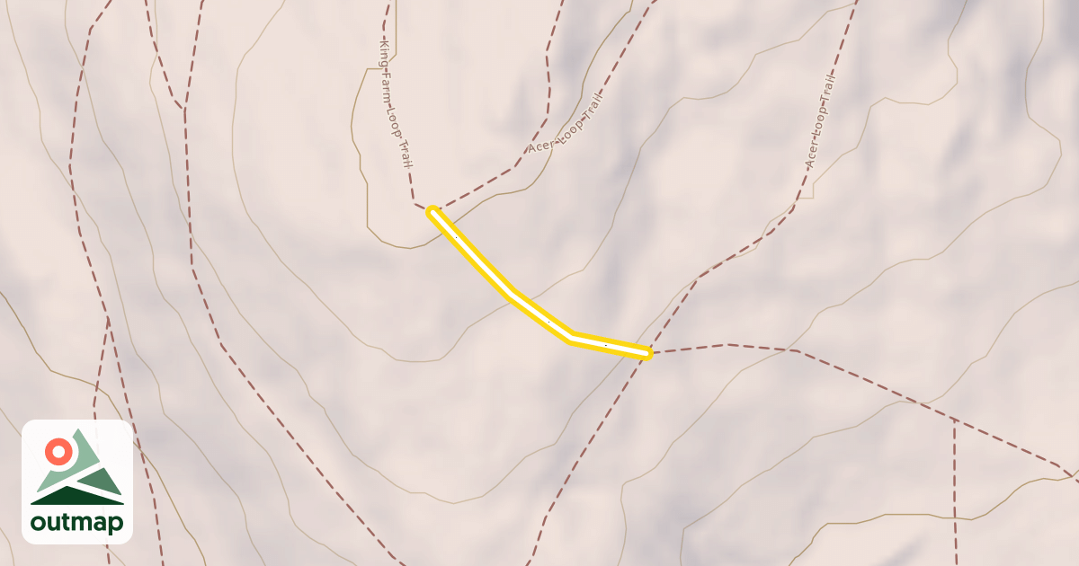 Map of Acer Loop Trail