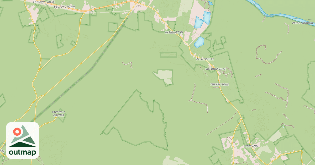 Map of TIGER CORNER