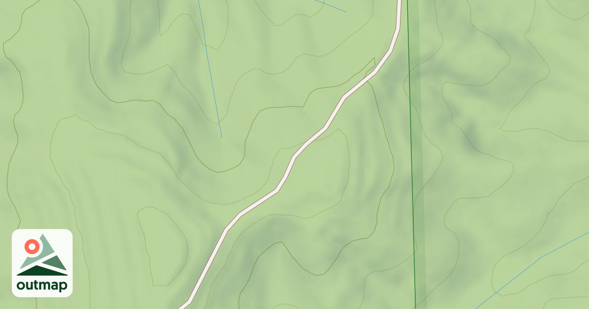 Map of WHITE BRANCH