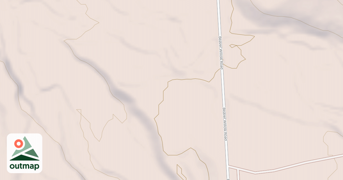 Map of BEAVER CR DISPERSED F
