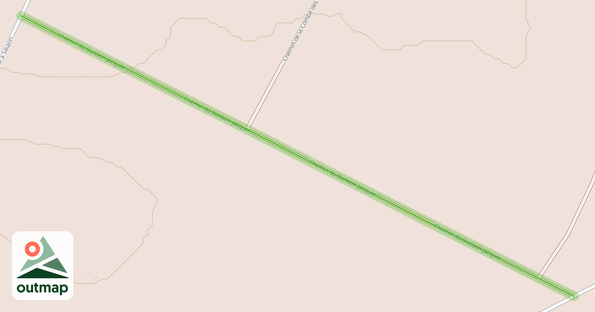 Map of Chemin du Buisson Jacquet