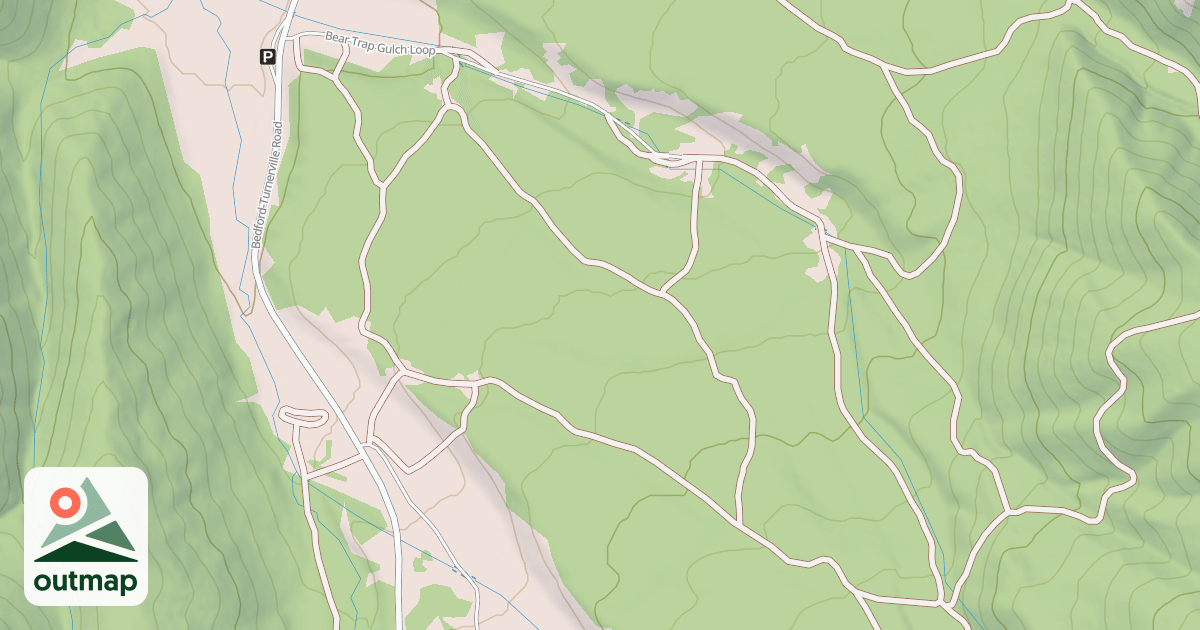 Map of BEARTRAP GULCH LOOP