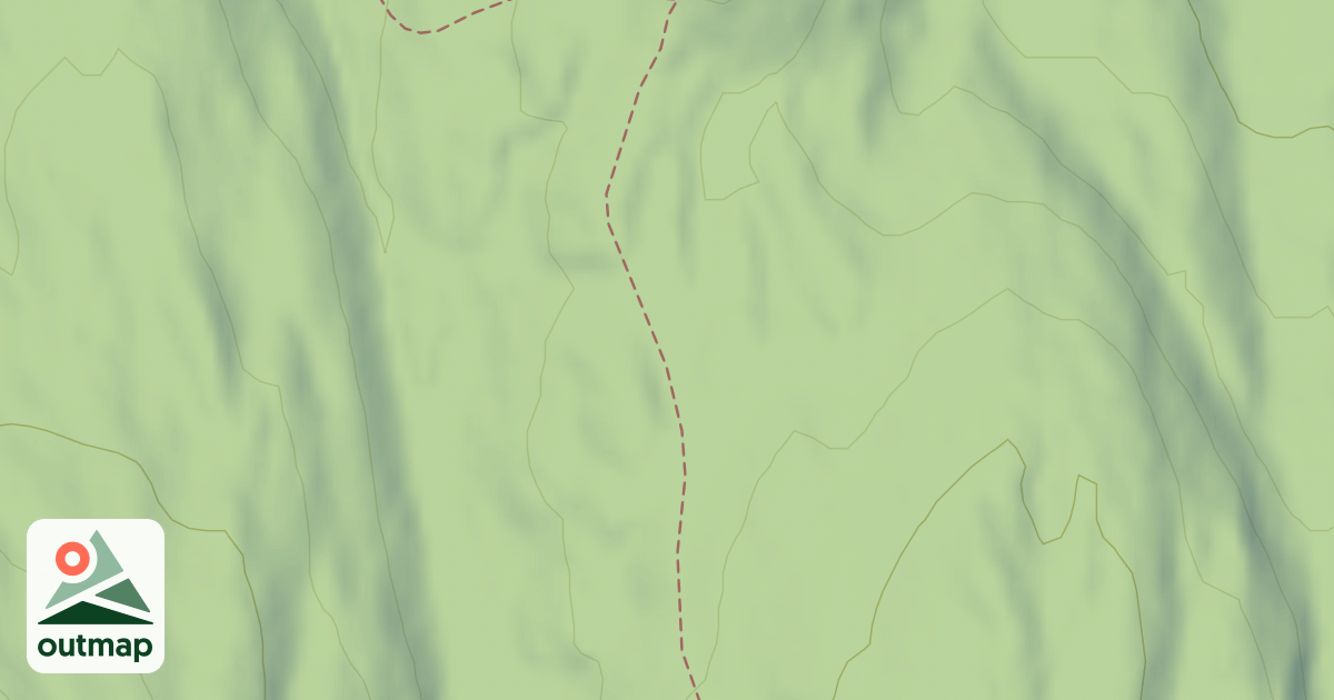 Map of Mica Mine Road