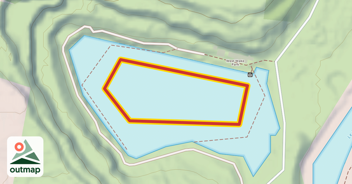 Map of Téléski nautique